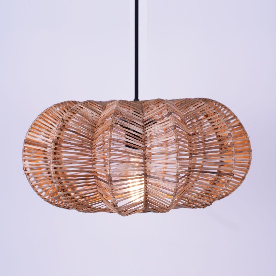 OLR285 COSMOS RATTAN SARKIT 38x20 CM OIA LIGHT