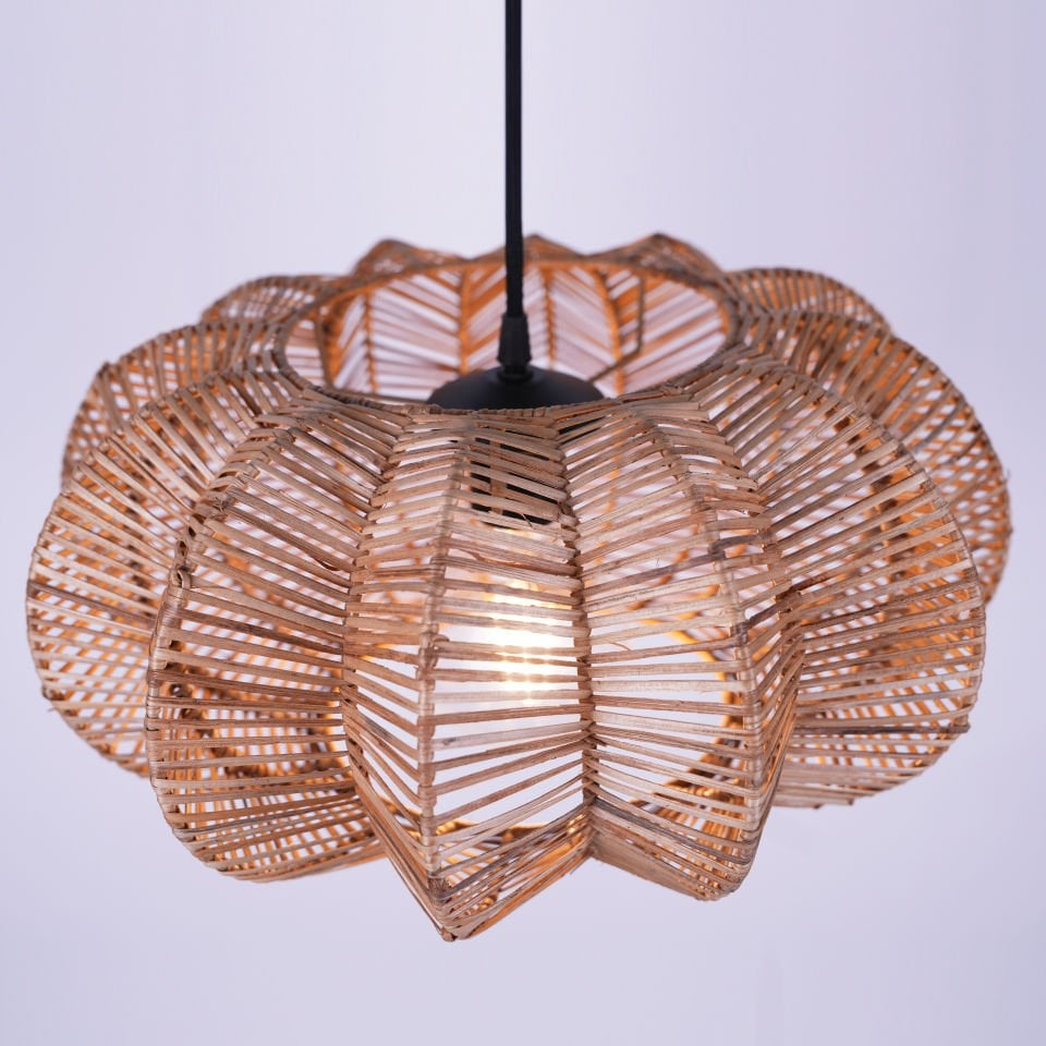 OLR285 COSMOS RATTAN SARKIT 38x20 CM OIA LIGHT