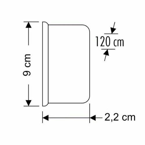 LED BANT ARMATÜR 100W BEYAZ KRİSTAL CATA