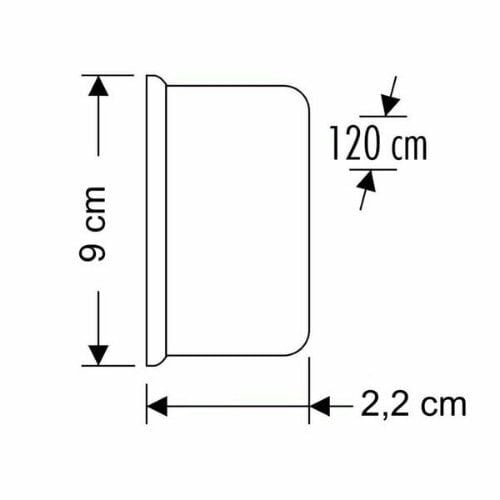 LED BANT ARMATÜR 100W BEYAZ KRİSTAL CATA