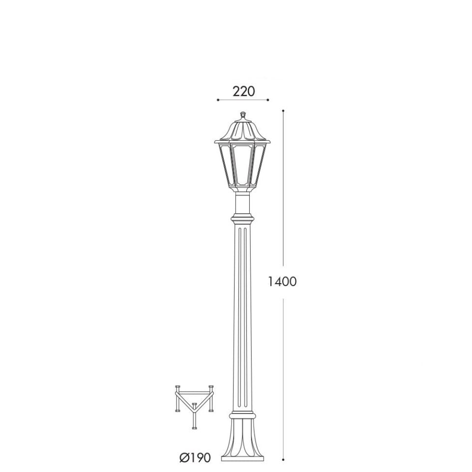 ALOE'.R/ANNA BLACK CLEAR E27 A60 LED 8,5 W CCT SET