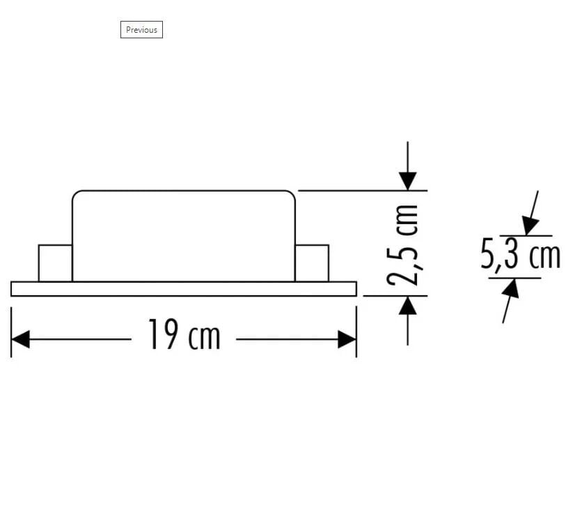LED TRAFOSU 12V 60W 5A IP67 CATA