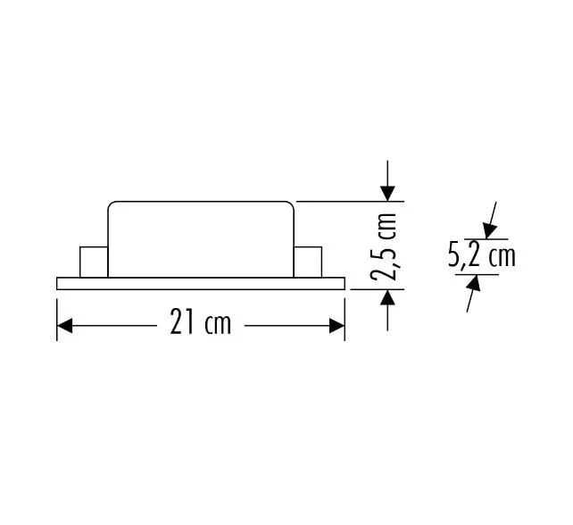 LED TRAFOSU 12V 150W 12,5A IP67 CATA