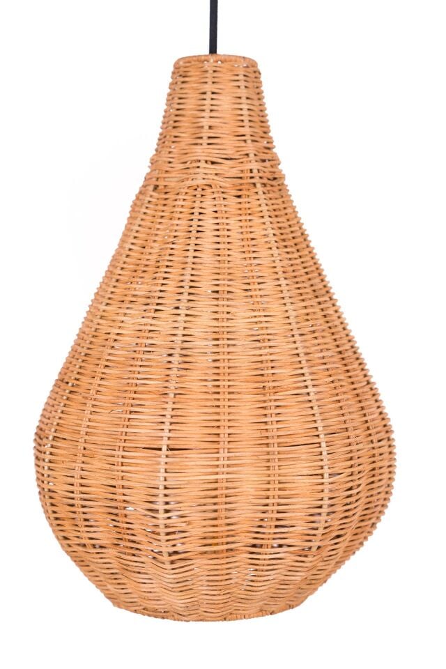 OLR289 PİANTA RATTAN SARKIT 28X40 CM OIA LIGHT