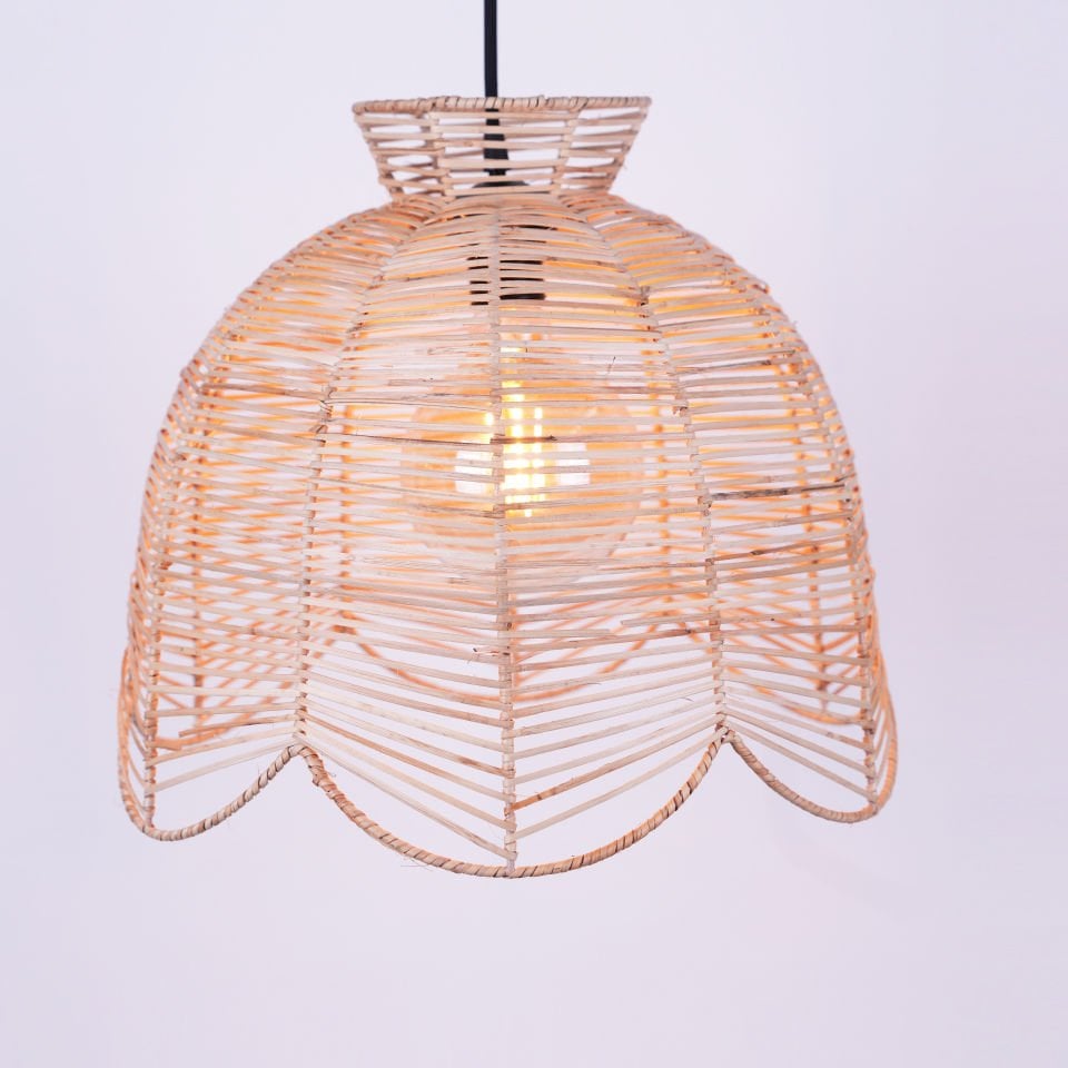 OLR292 BUB RATTAN SARKIT 40X35 CM OIA LIGHT