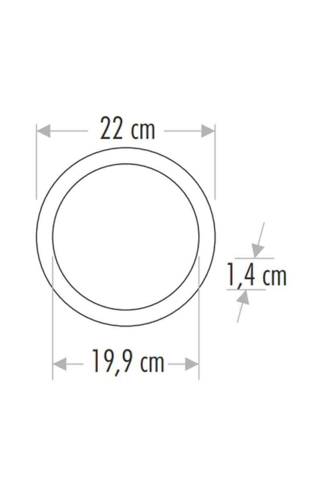 PANEL LED 18W GÜNIŞIĞI CATA DC:Q199