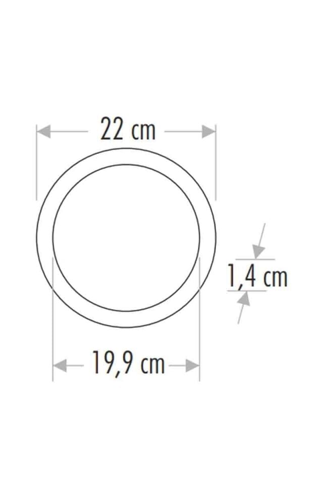 PANEL LED 18W GÜNIŞIĞI CATA DC:Q199
