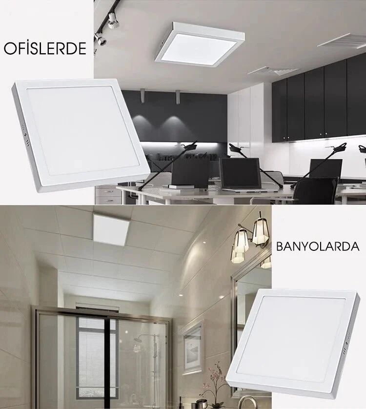 PANEL LED S.Ü.KARE 18W 6400K CATA