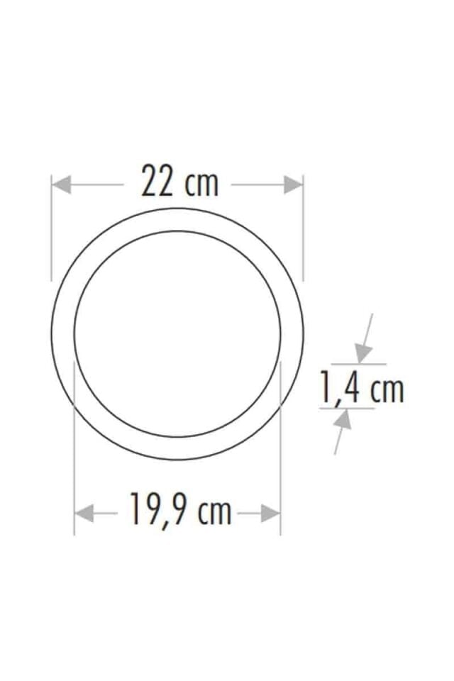 PANEL LED 18W BEYAZ CATA DC:Q199