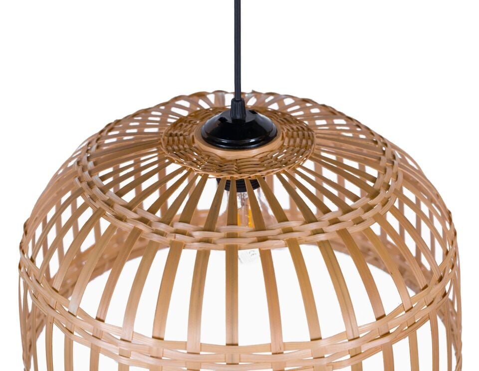 OLB158 ELPİS BAMBU SARKIT D38 X H22CM OIA LIGHT