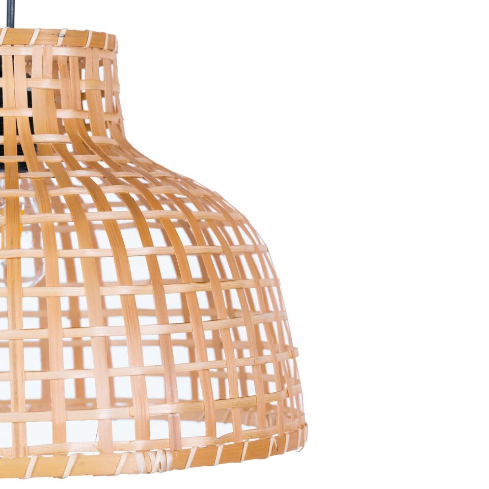 OLB159 FİDES BAMBU SARKIT D36XH25CM OIA LIGHT