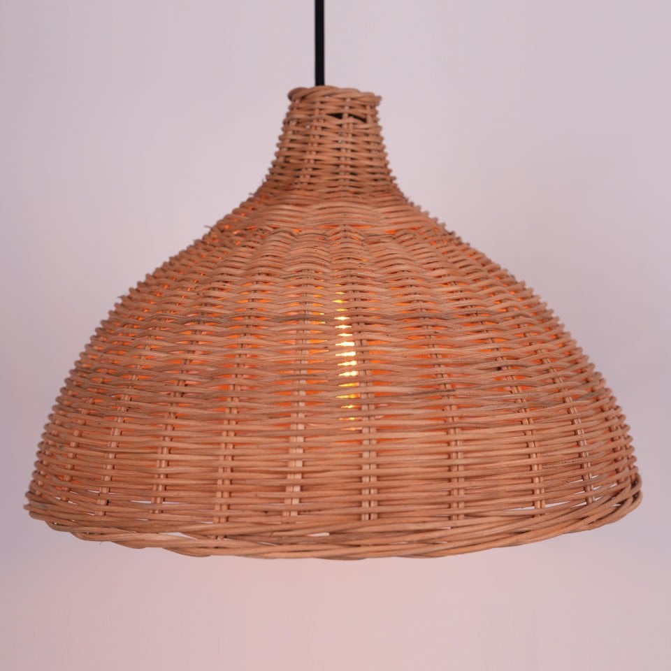 OLR295 ANGLO RATTAN SARKIT D37CM X H25CM OIA LIGHT