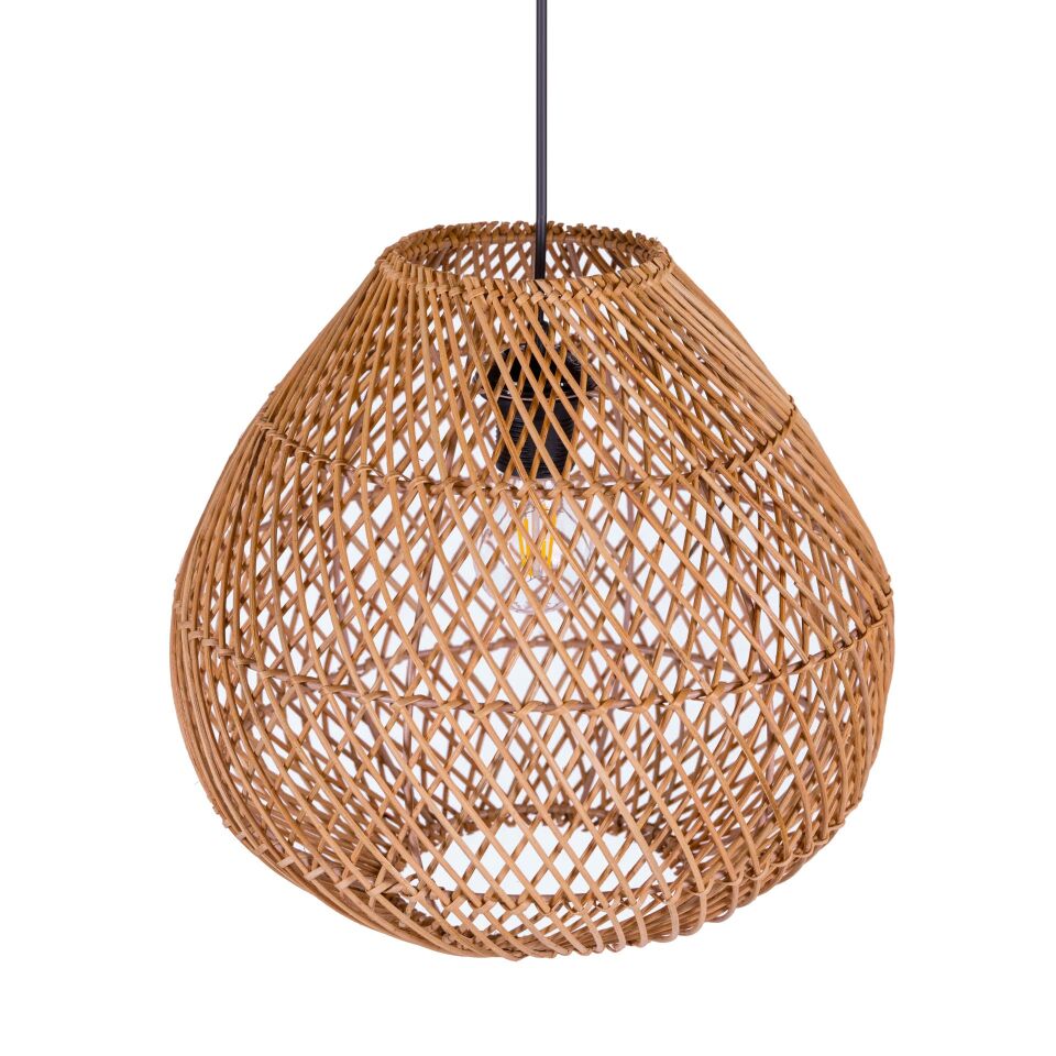 OLR296 LENİ RATTAN SARKIT D35CM X H35CM OIA LIGHT