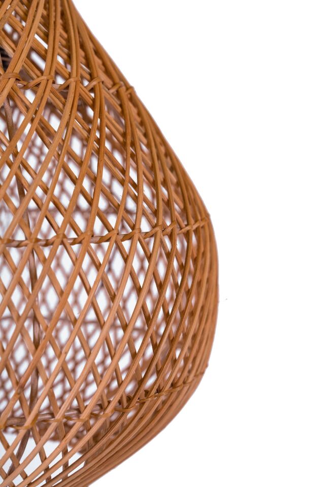 OLR296 LENİ RATTAN SARKIT D35CM X H35CM OIA LIGHT