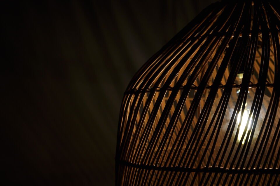 OLR298 CERES RATTAN SARKIT D40CM X H40CM OIA LIGHT