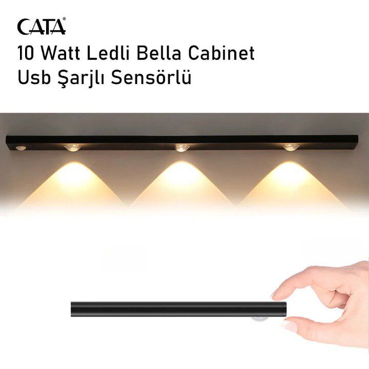 40 CM BELLA CABINET USB ŞARJLI-SENSÖRLÜ CATA