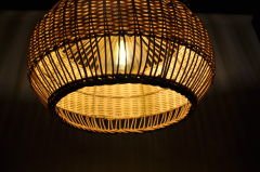 OLR300 LETON RATTAN SARKIT D40CM X H35CM OIA LIGHT