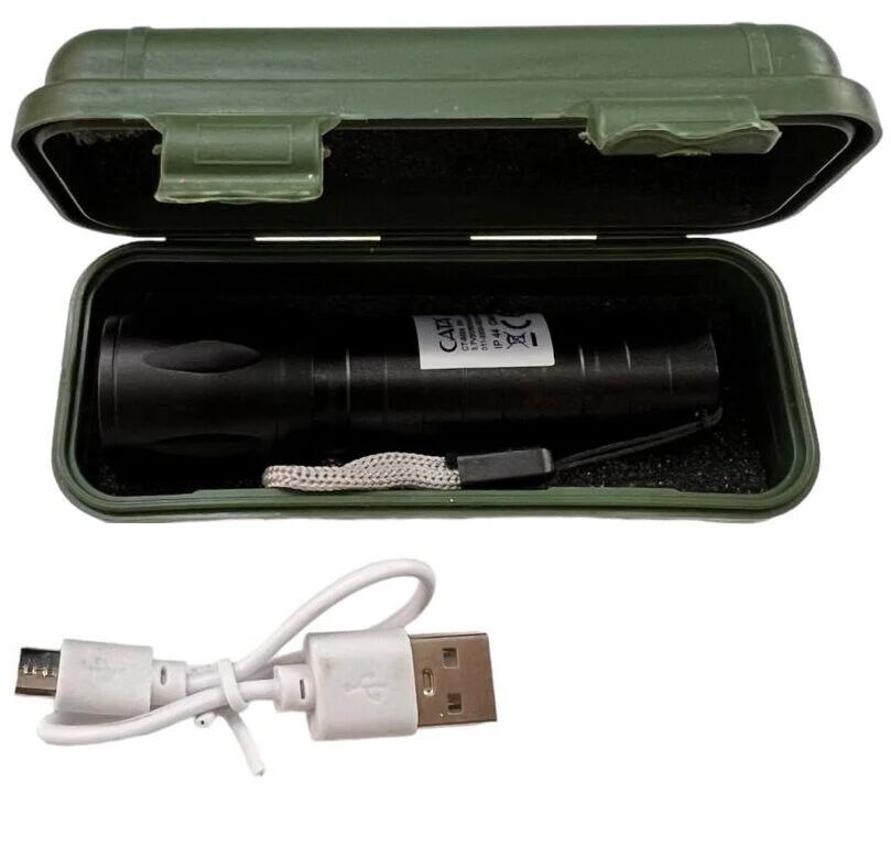 CT-8024 10W POLİS EL FENERİ (BEYAZ)