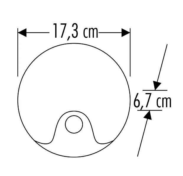 CT-7092 12W SENSÖRLÜ 4000K LED DUVAR APLİK CATA