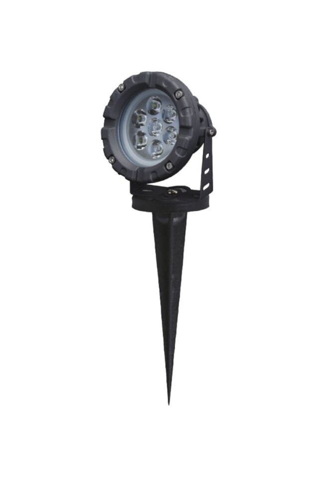 CT-7304 12W POVERLED KAZIKLI BAHÇE ARM YEŞİL CATA