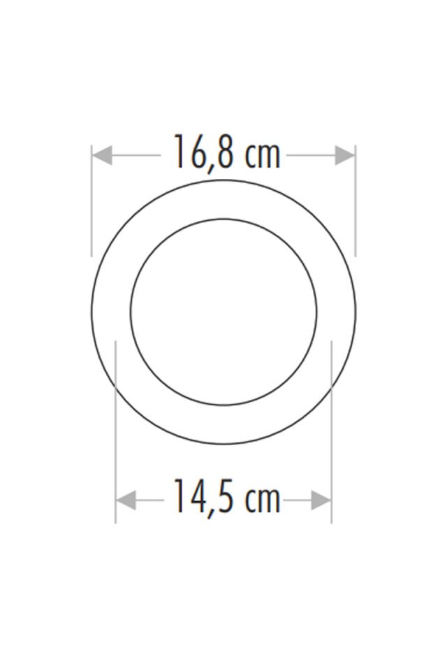 PANEL LED 12W 6500K CATA DC:Q150