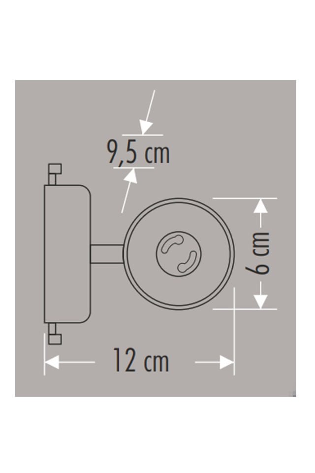 ORION RAY SPOT ARMATÜRÜ SİYAH KASA GU-10 CATA