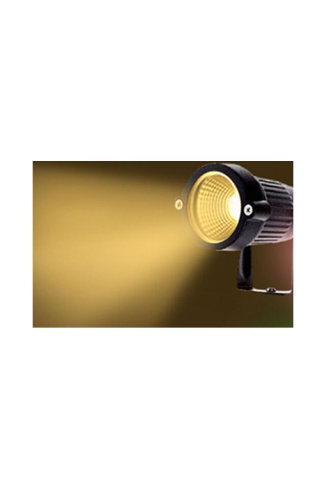 7W LED KAZIKLI BAHÇE ARMATÜRÜ AMBER CATA