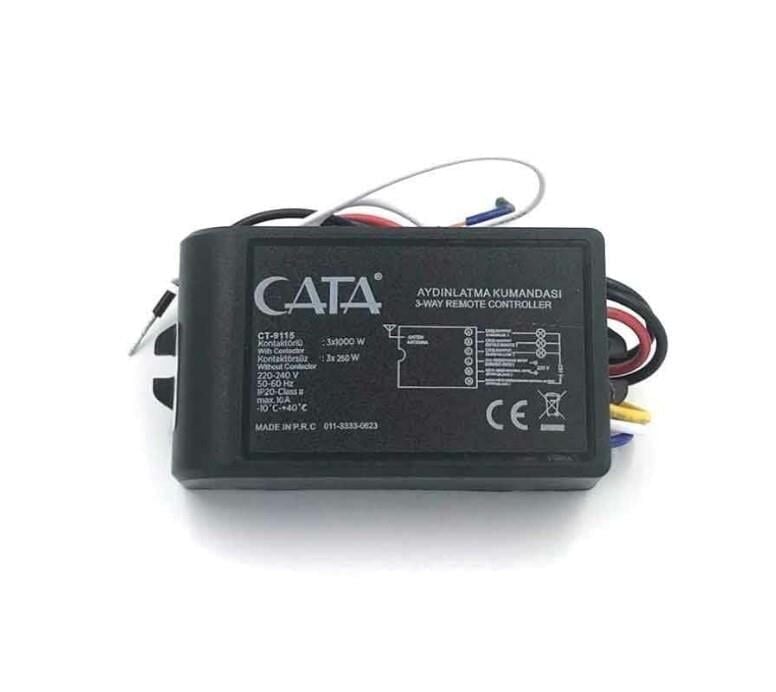 AYDINLATMA KUMANDASI 3X1000W CATA 220V