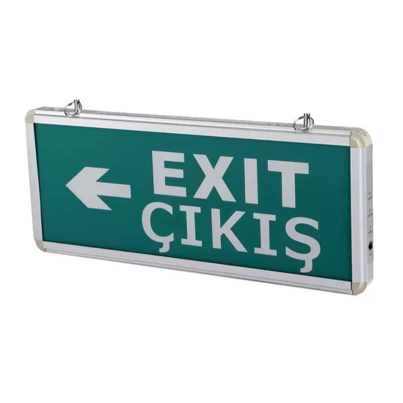 EXIT ÇIKIŞ ARMATÜRÜ LEDLİ 3 SAAT AKÜLÜ CATA