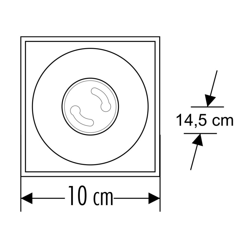 CT-5420 BERGAMA SİYAH/GOLD TAVAN ARM CATA