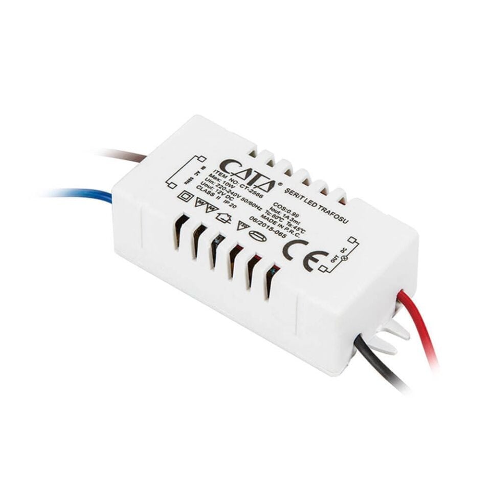 LED TRAFOSU 12V 10W 1A CATA