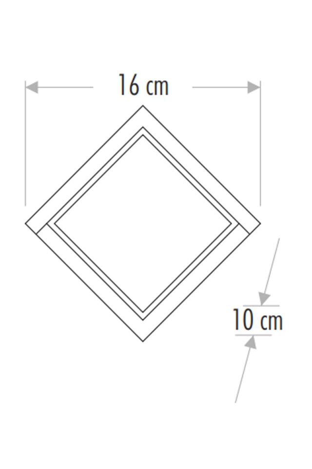 CT-7074 12W LED APLİK 3200K CATA