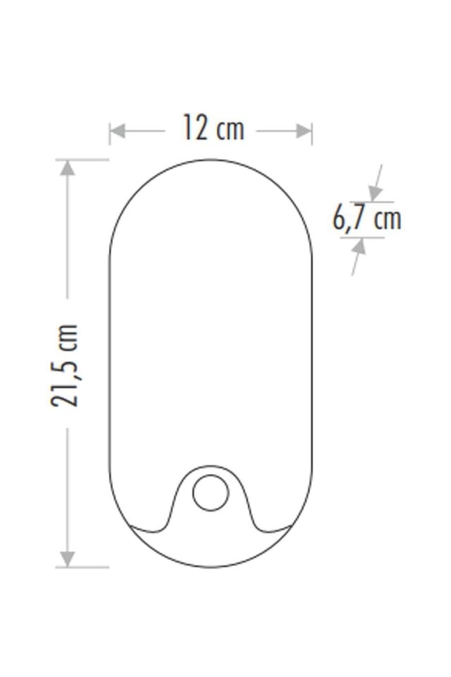 CT-7093 12W IP54 SENSÖRLÜ 3200K ARMATÜR CATA