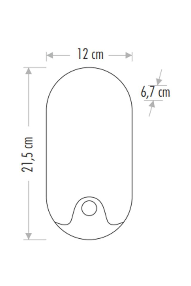 CT-7093 12W IP54 SENSÖRLÜ 3200K ARMATÜR CATA