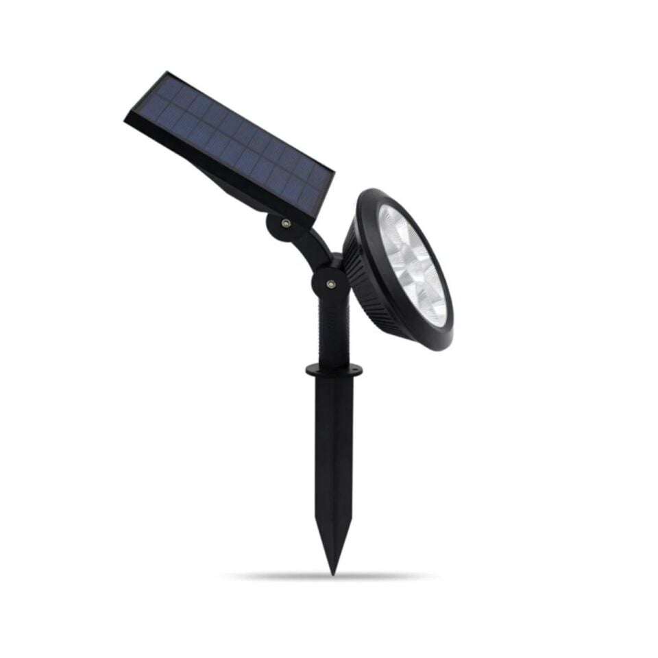 CT-7320A 18W SOLAR KAZIKLI BAHÇE ARM AMBER CATA