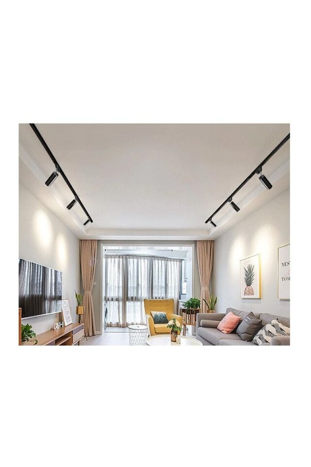 CT-5338 25W 3000K SİYAH KASA RAY SPOT ARM.CATA