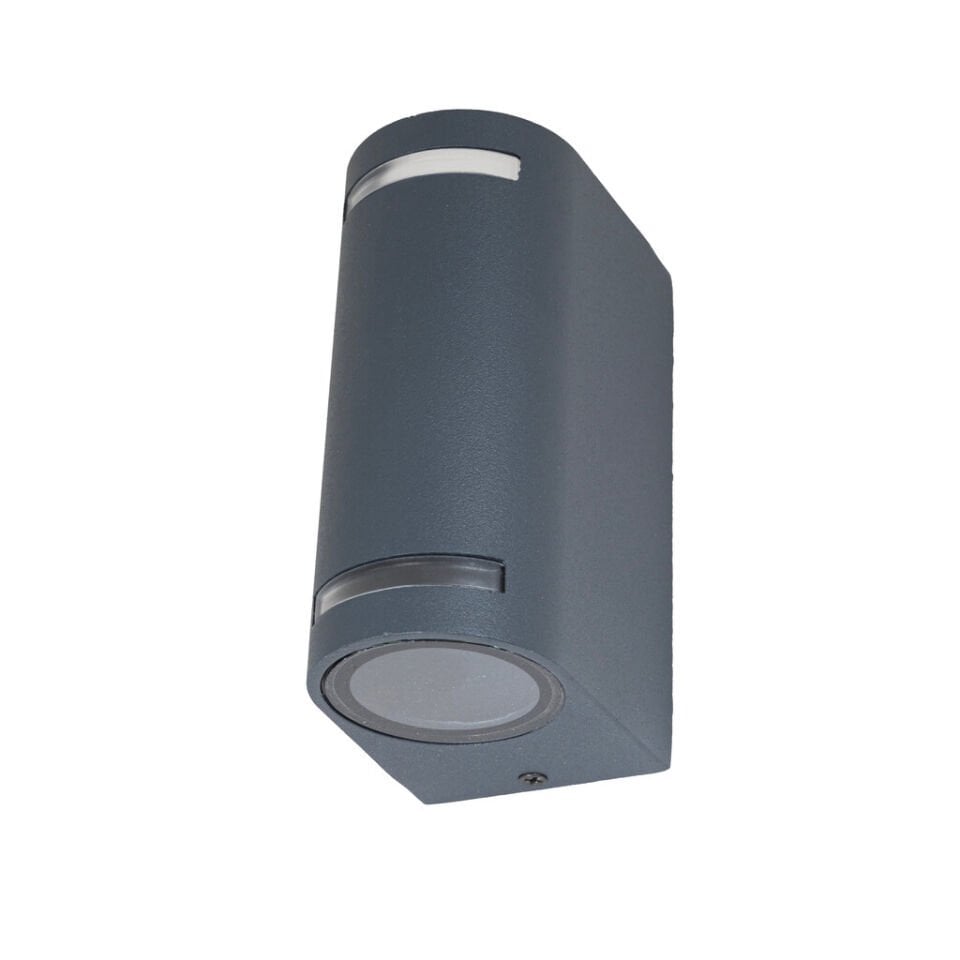 RDS2024 ANTRASİT ÇİFT YÖNLÜ OVAL APLİK IP54 2XGU10