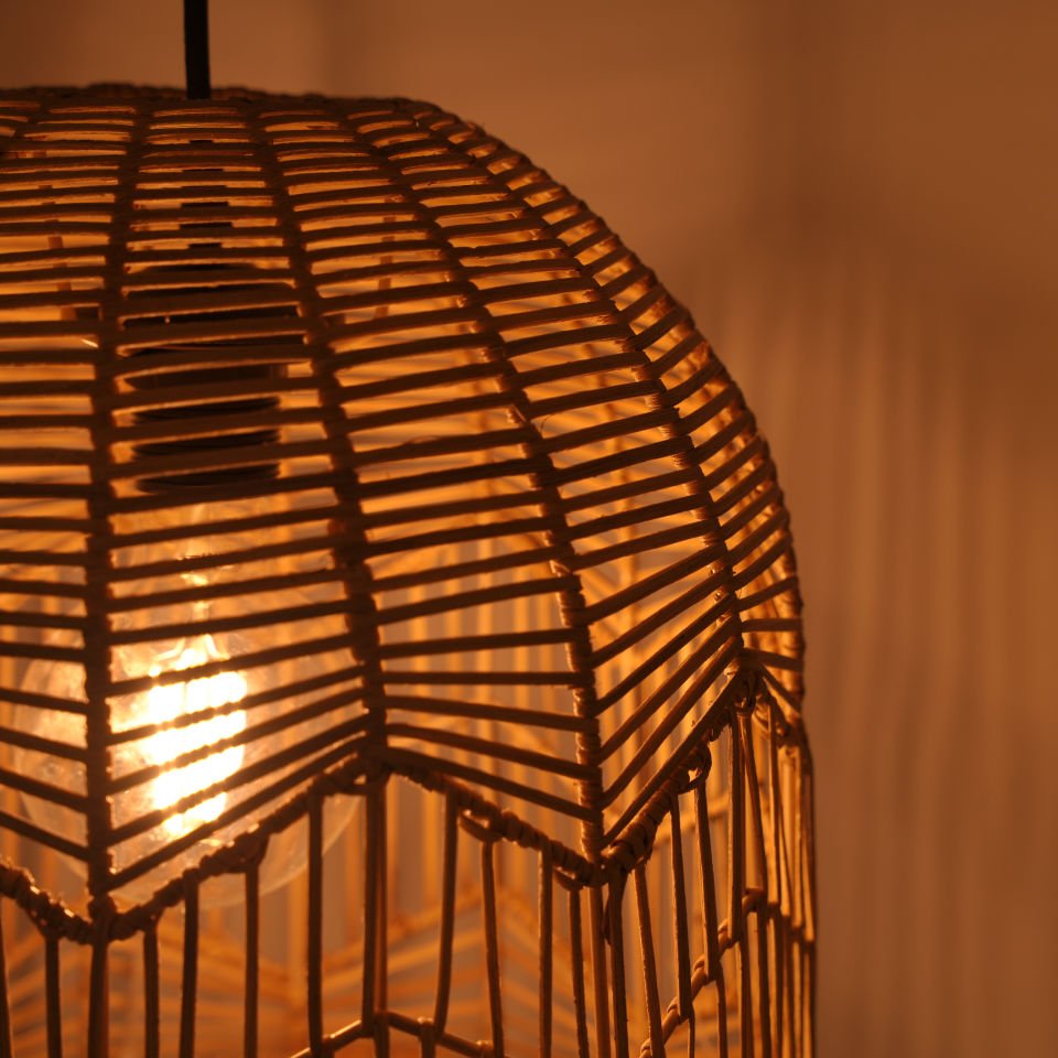 OLR304S FİONA RATTAN SARKIT 33X33 CM OIA LIGHT
