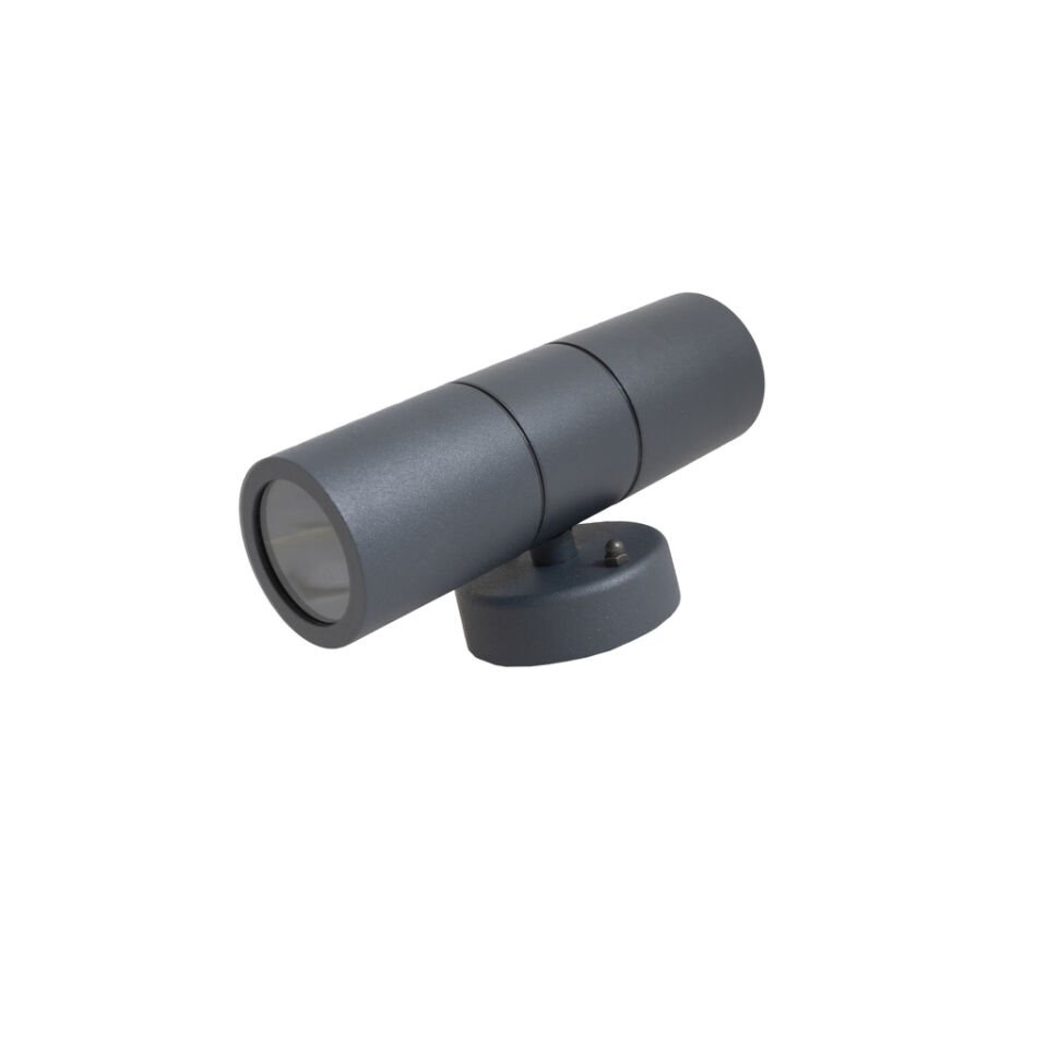 RDS2008 ANTRASİT ÇİFT YÖNLÜ BORU APLİK IP54 2XGU10