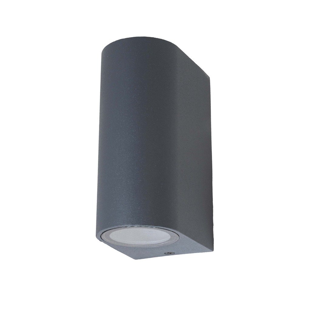 RDS2002 ANTRASİT ÇİFT YÖNLÜ OVAL APLİK IP54 2XGU10