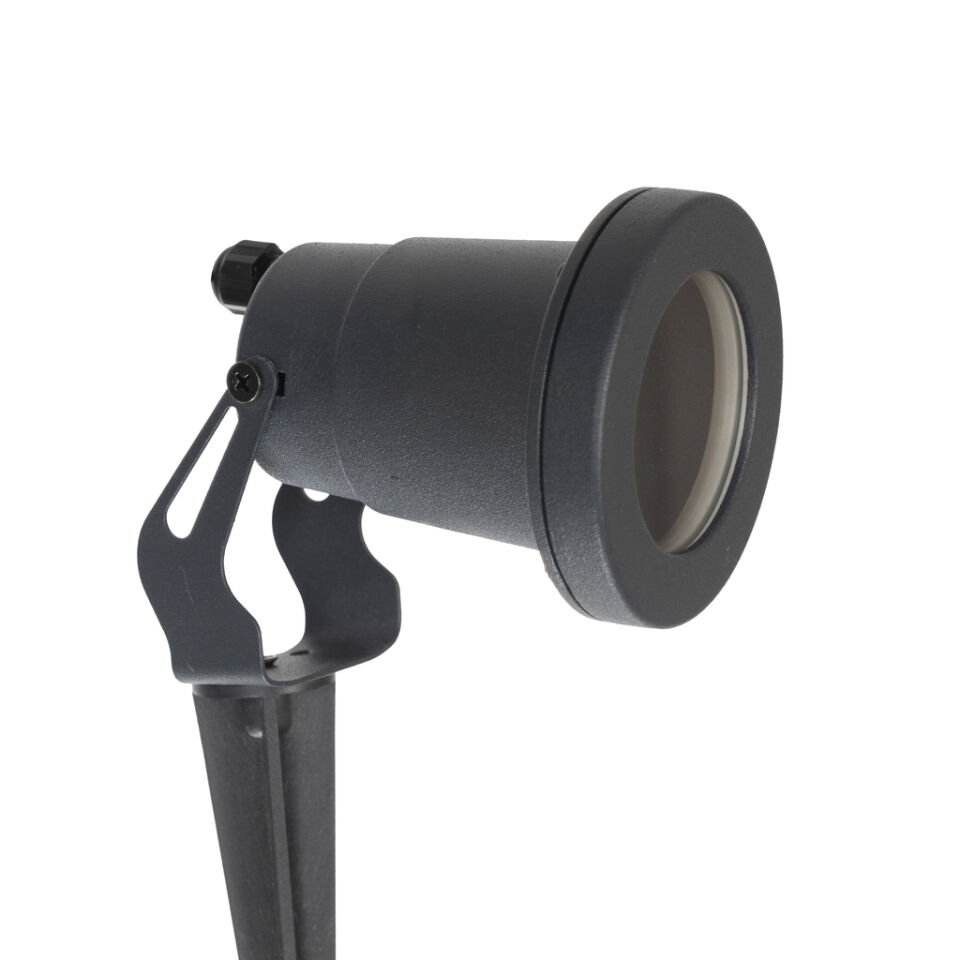 RDS1001 ANTRASİT KAZIKLI ÇİM ARMATÜRÜ IP44 GU10