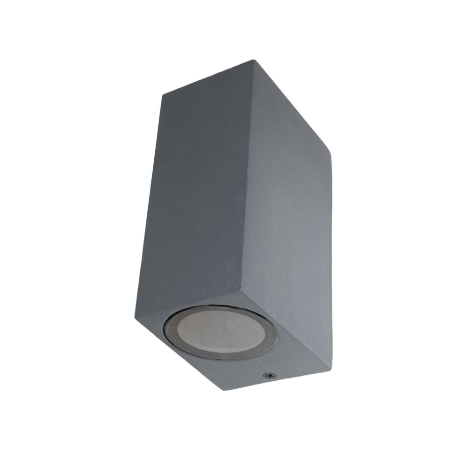 RDS2004 ANTRASİT ÇİFT YÖNLÜ KARE  IP54 2xGU10