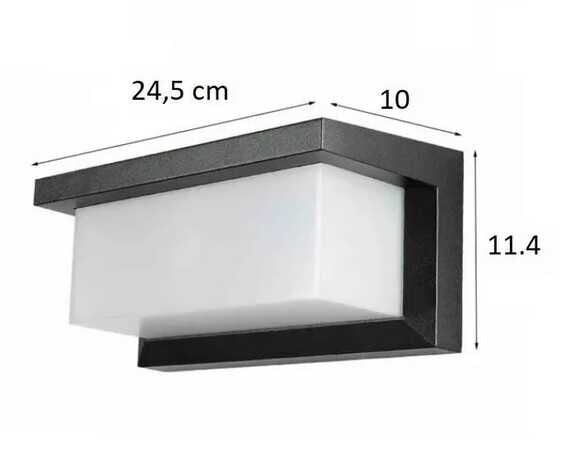 CUNDA 30W GÜNIŞIĞI IP64 DUVAR APLİK CATA