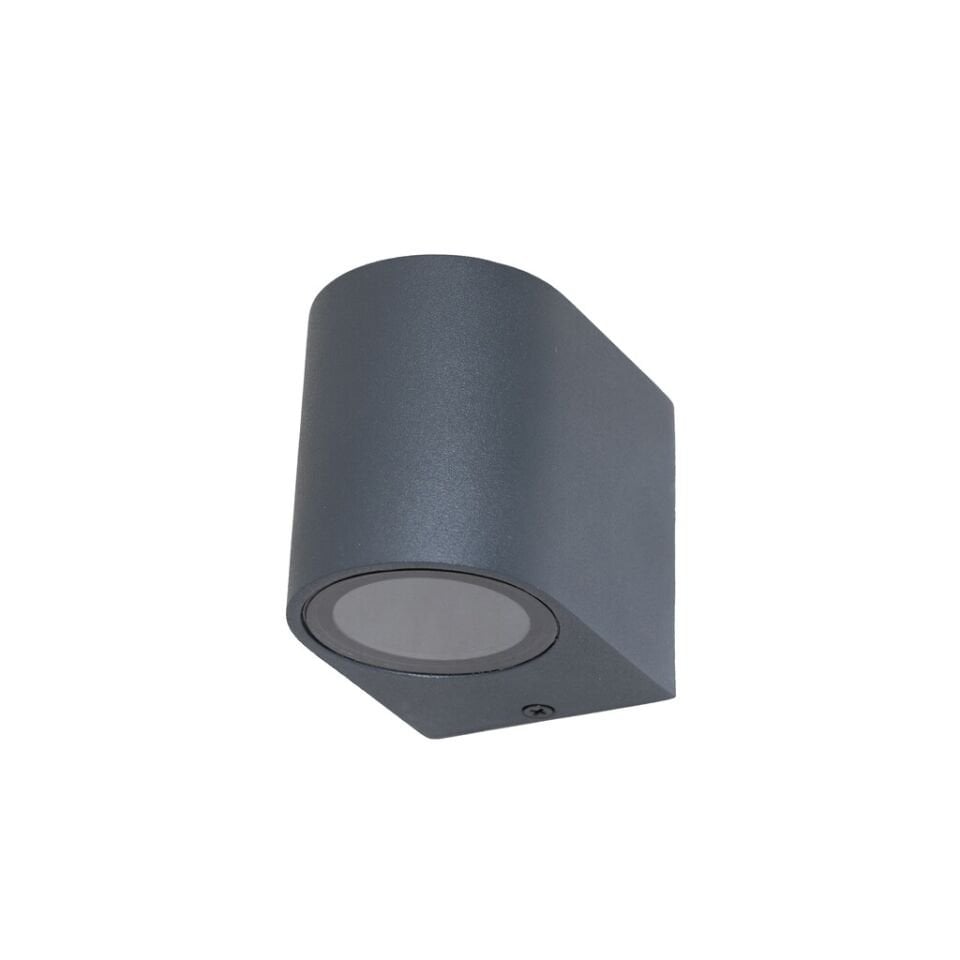 RDS2001 ANTRASİT TEK YÖNLÜ OVAL APLİK IP54 GU10