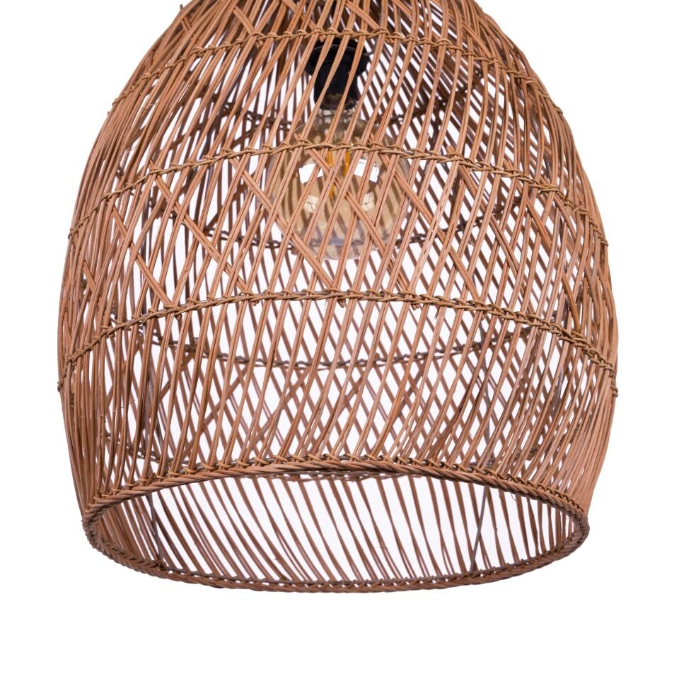 OLR307 ROOT RATTAN SARKIT 42X55 CM OIA LIGHT