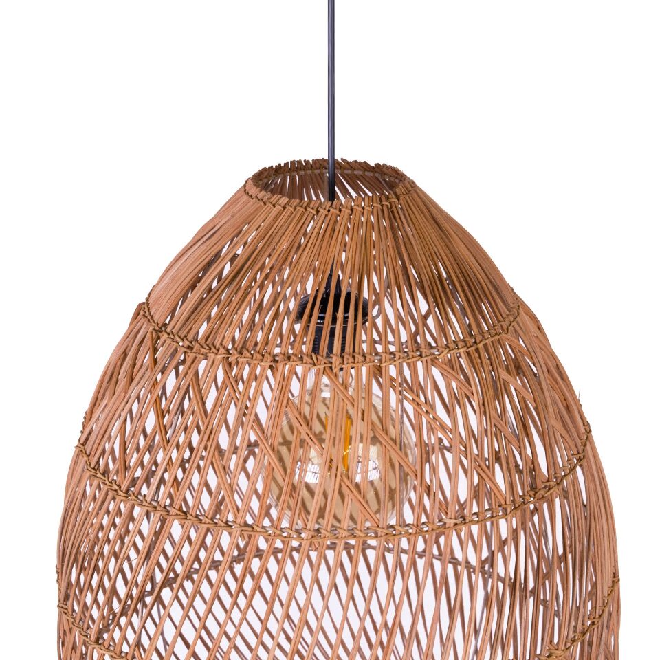 OLR307 ROOT RATTAN SARKIT 42X55 CM OIA LIGHT