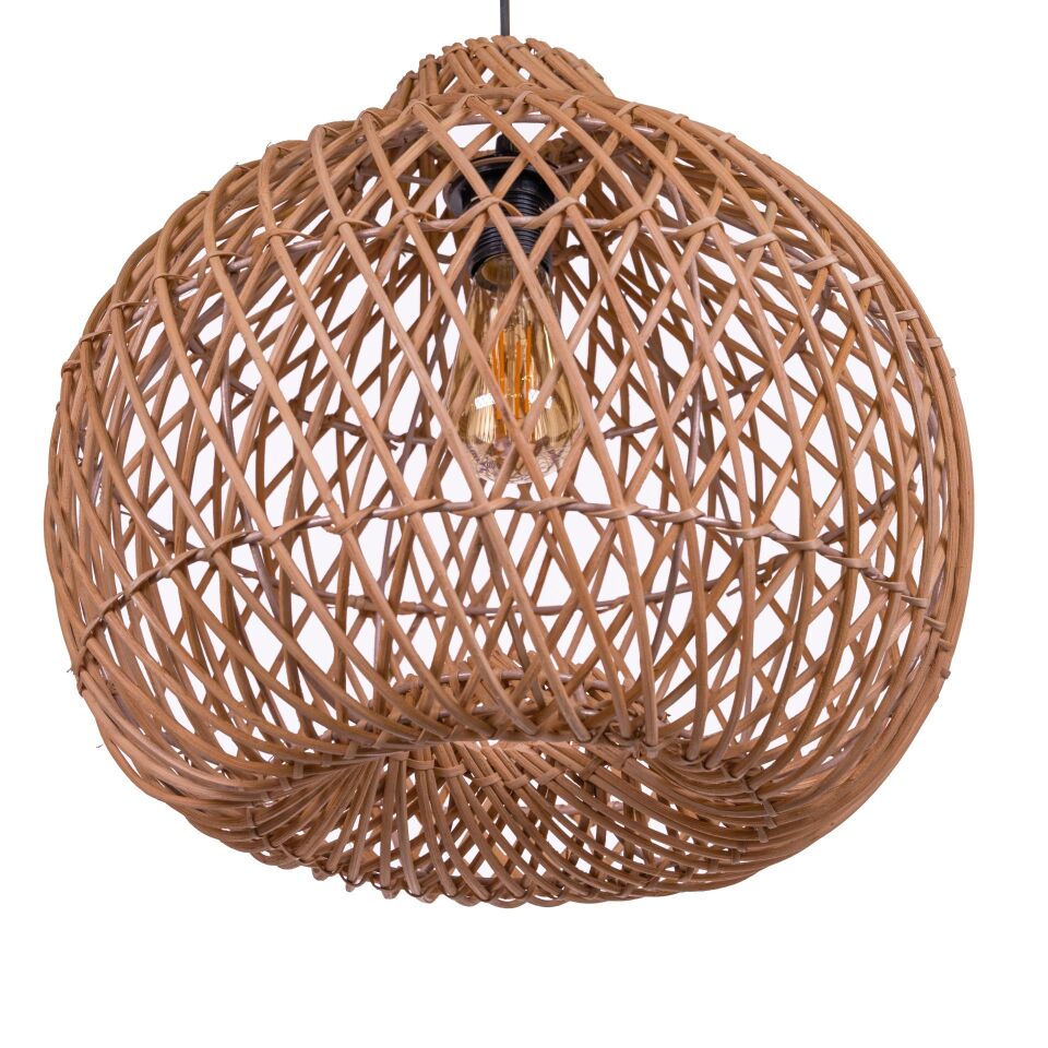 OLR309 CARİNA RATTAN SARKIT 41X41X36 CM OIA LIGHT