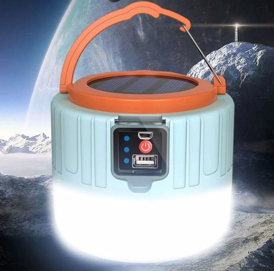 URLA ŞARJLI SOLAR KAMP FENERİ CATA