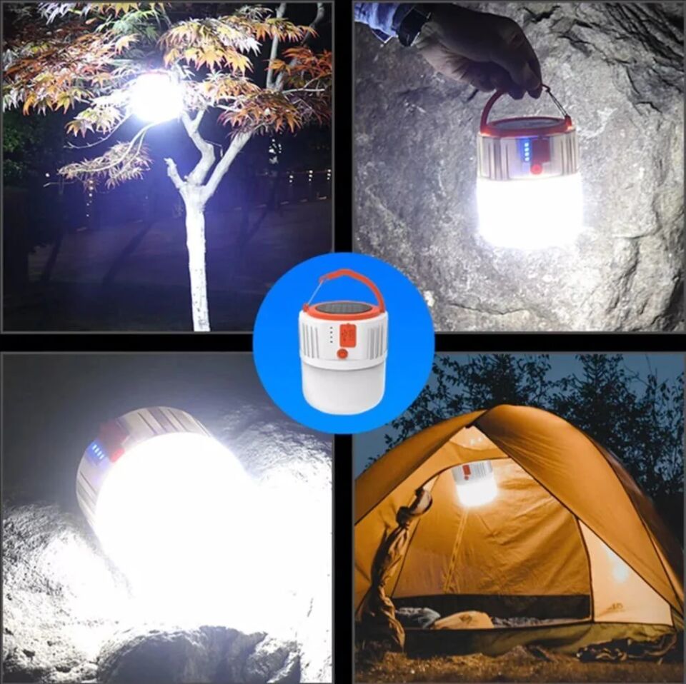 URLA ŞARJLI SOLAR KAMP FENERİ CATA