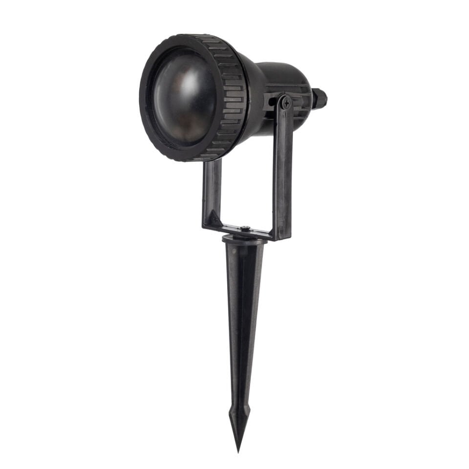 RDS1002 SİYAH PLASTİK  KAZIKLI ÇİM ARM. IP65 GU10